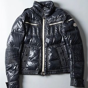 Moncler Biker Down Jacket
